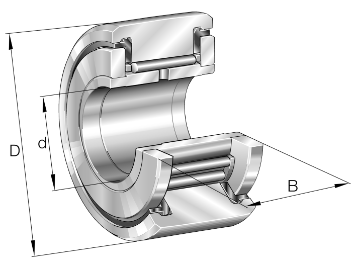 INA-NATR6-X-PP INA Yoke type track roller INA-NATR6-X-PP INA Yoke type track roller